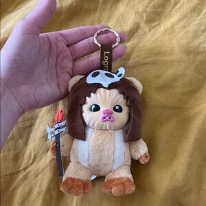 Logray Ewok plush pendant